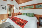 Loft Master Bedroom with Toddler Bed at Salal Bungalow